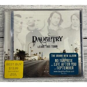 Daughtry Leave This Town CD Album  New